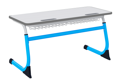 Парта SMARTY двухместная регулируемая по высоте 3-5 г.р.